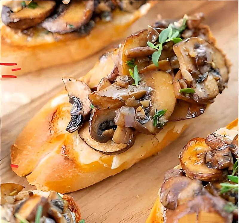 Bruschetta Mushroom