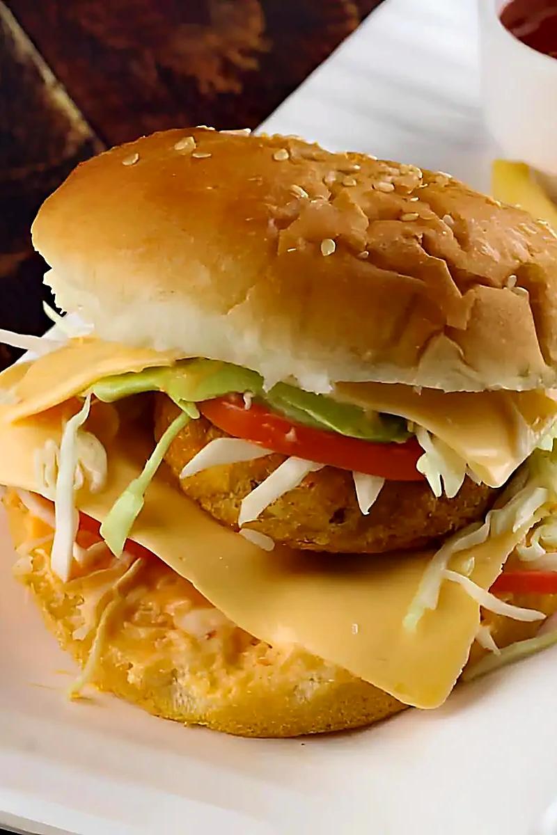 Cajun Spiced Chicken Burger