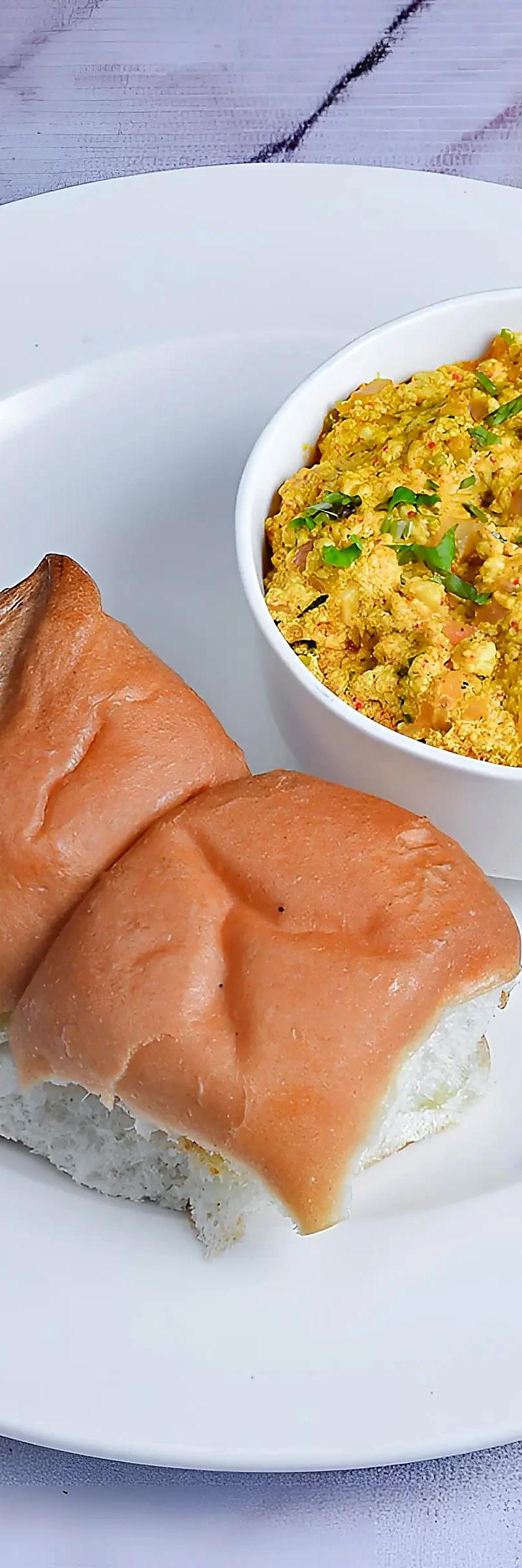 Paneer Bhurji & Pav