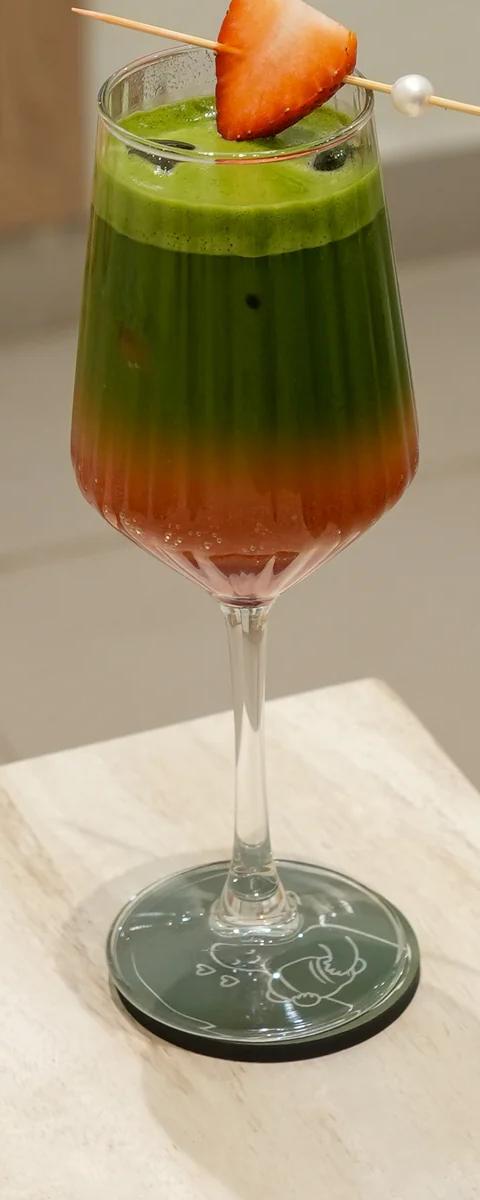 Strawberry Tonic Matcha