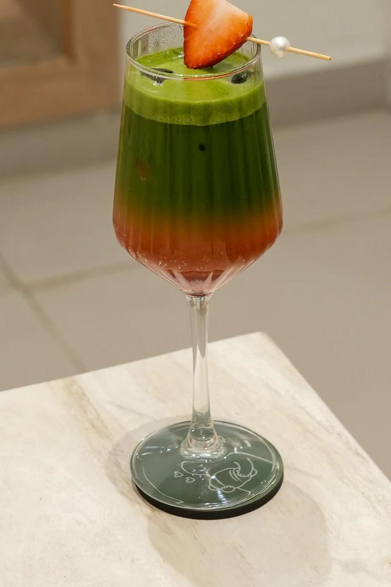 Strawberry Tonic Matcha
